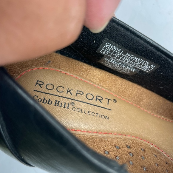 Rockport Black Leather Mules - Picture 4 of 4